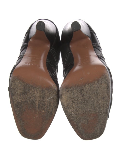 Alaïa Leather Gladiator Sandals