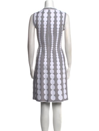 Alaïa Printed Knee-Length Dress