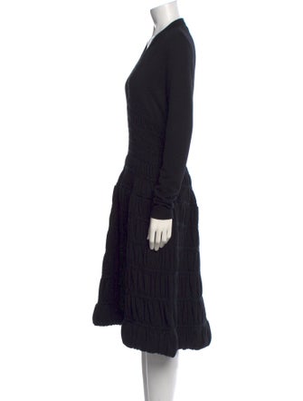 Alaïa Wool Midi Length Dress