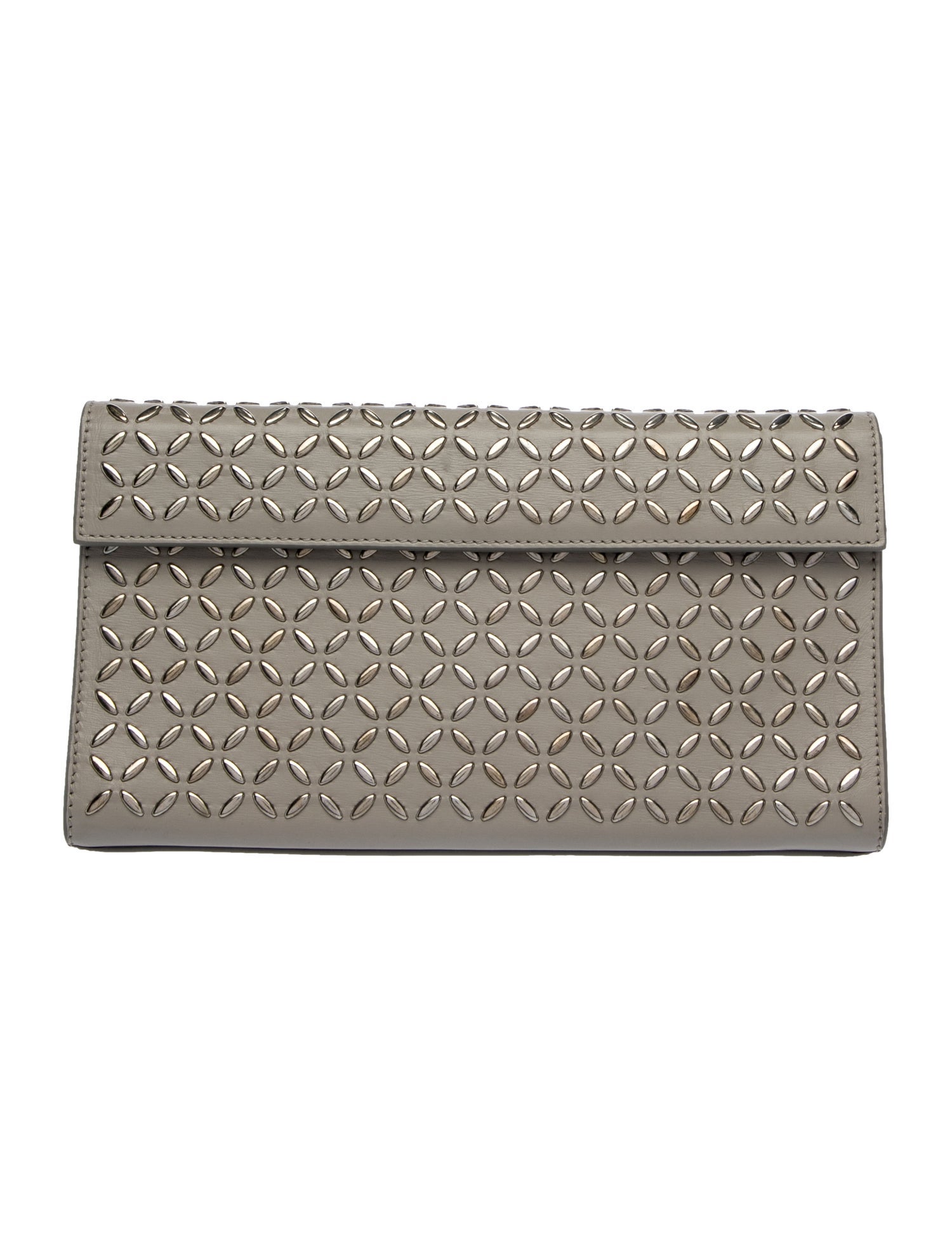 Alaïa Leather Clutch