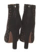 Alaïa Suede Printed Boots