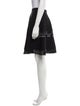 Alaïa Lace Trim Embellishment Knee-Length Skirt