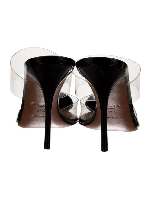Alaïa Le Coeur Patent Leather Mules