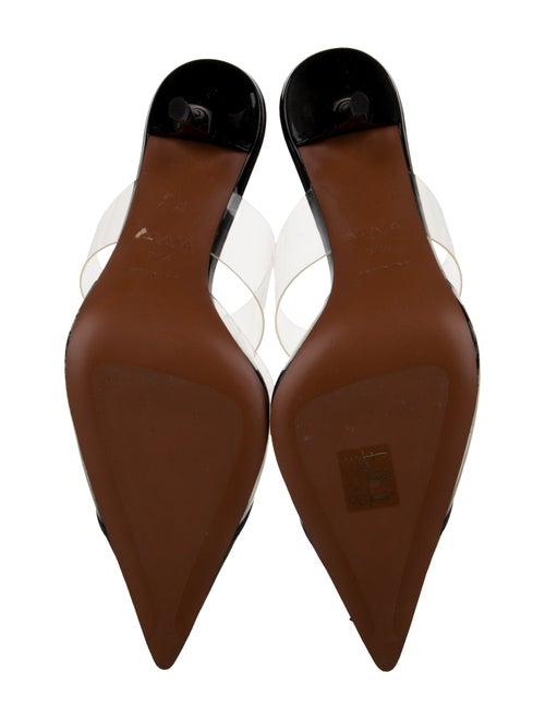 Alaïa Le Coeur Patent Leather Mules