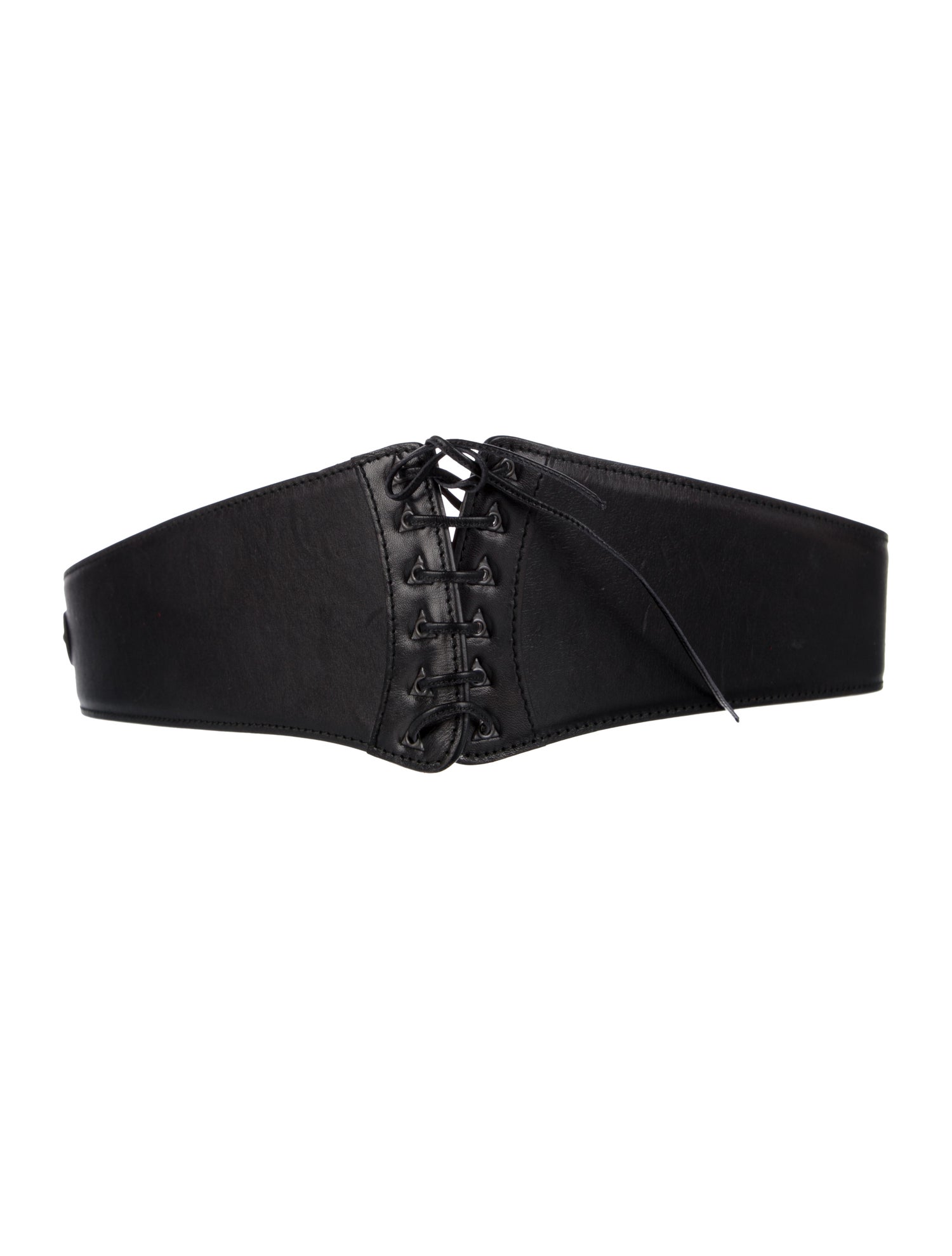 Alaïa Wide Leather Waist Belt