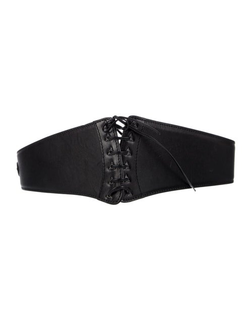 Alaïa Wide Leather Waist Belt