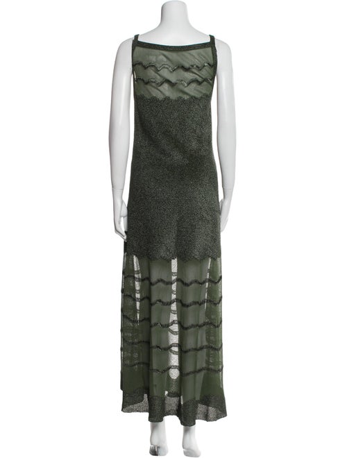 Alaïa Printed Long Dress