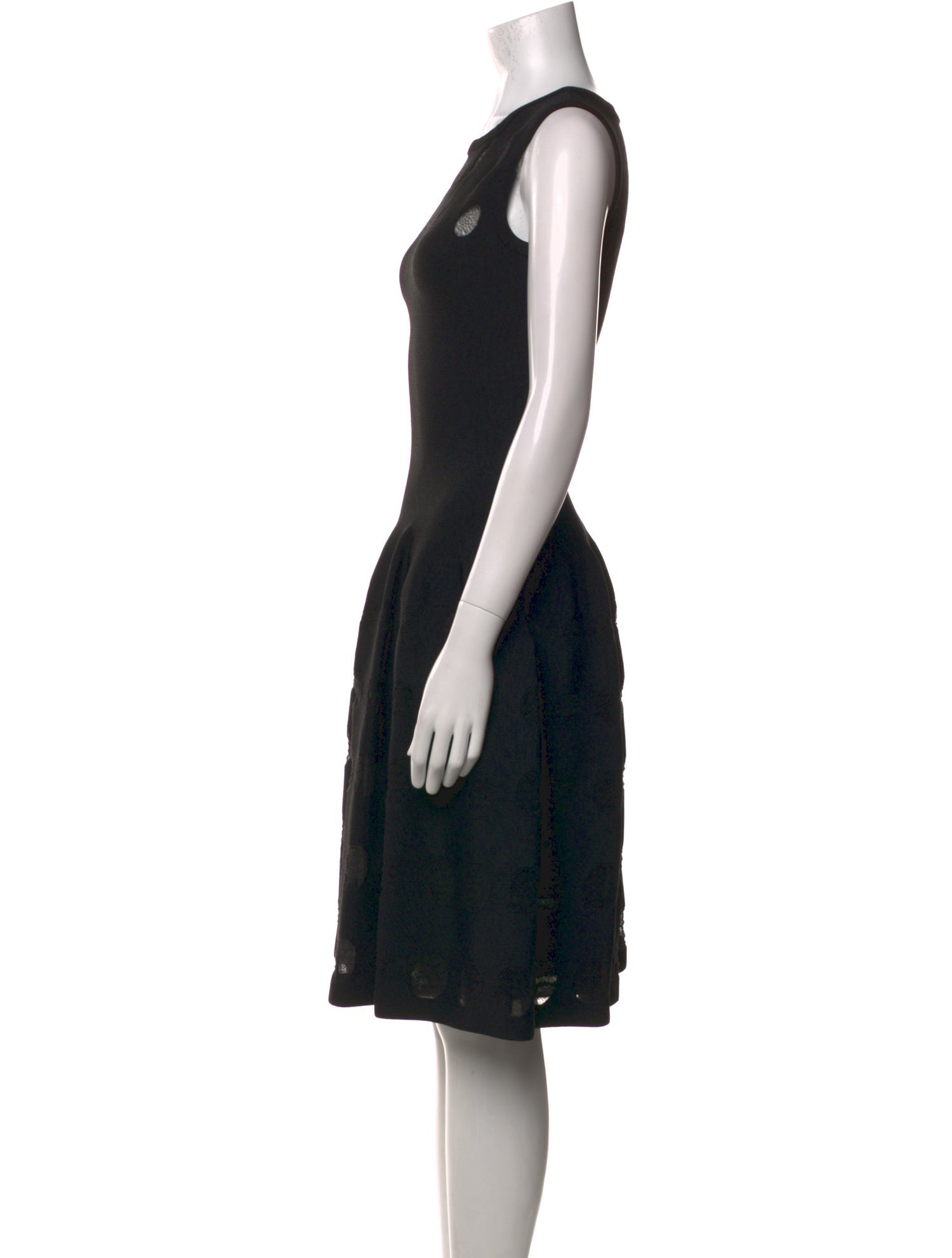 Alaïa Printed Knee-Length Dress