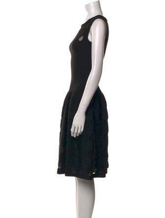Alaïa Printed Knee-Length Dress