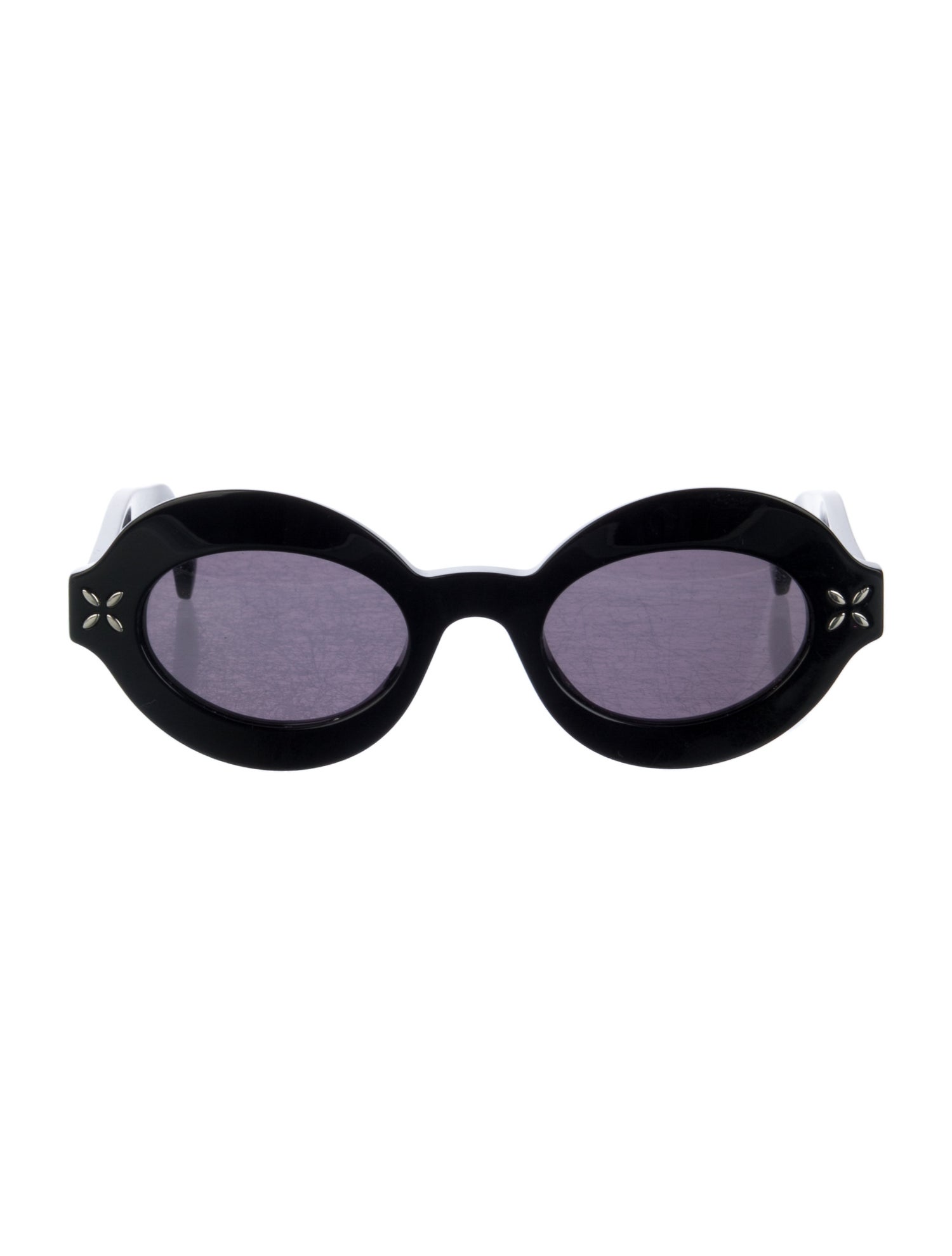 Alaïa Round Tinted Sunglasses