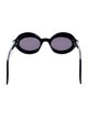 Alaïa Round Tinted Sunglasses