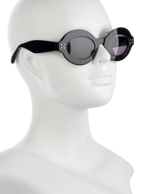 Alaïa Round Tinted Sunglasses