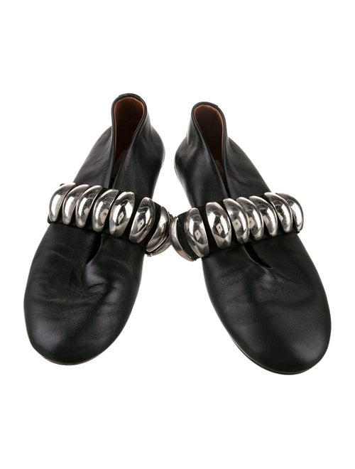Alaïa Leather Mary Jane Flats