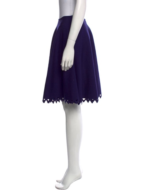 Alaïa Wool Knee-Length Skirt