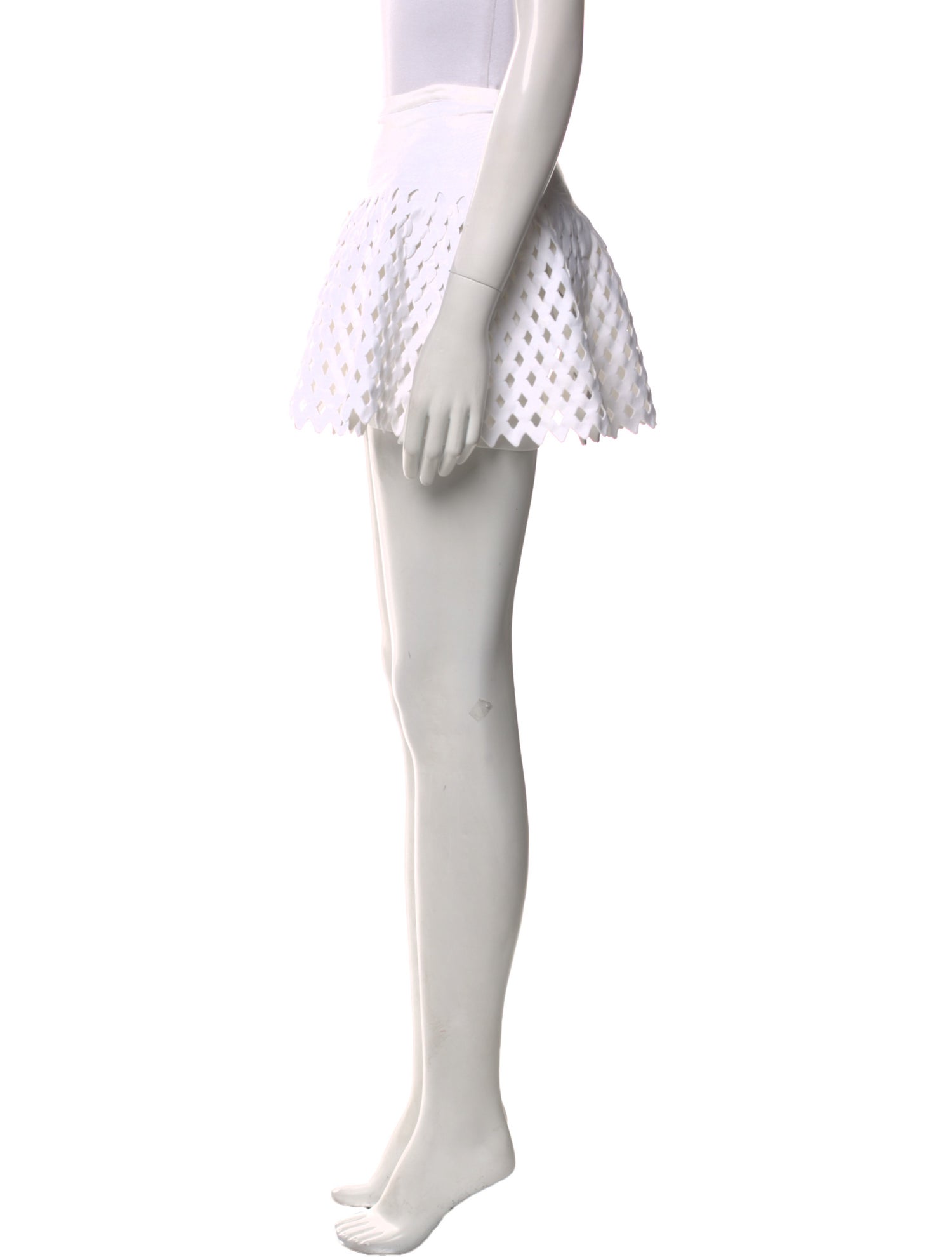 Alaïa Patterned Mini Skirt