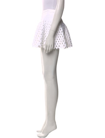 Alaïa Patterned Mini Skirt