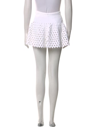 Alaïa Patterned Mini Skirt