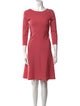 Alaïa Virgin Wool Knee-Length Dress