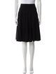 Alaïa Virgin Wool Knee-Length Skirt
