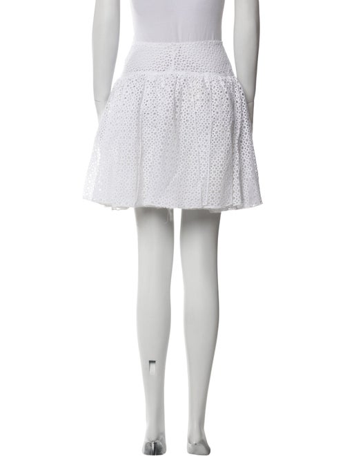 Alaïa Embroidered Accent Mini Skirt