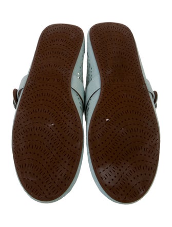 Alaïa Vienne Suede Mary Jane Flats