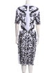 Alaïa Printed Midi Length Dress