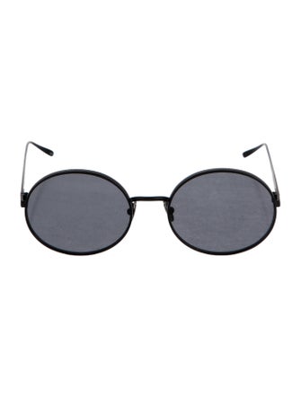 Alaïa Round Tinted Sunglasses