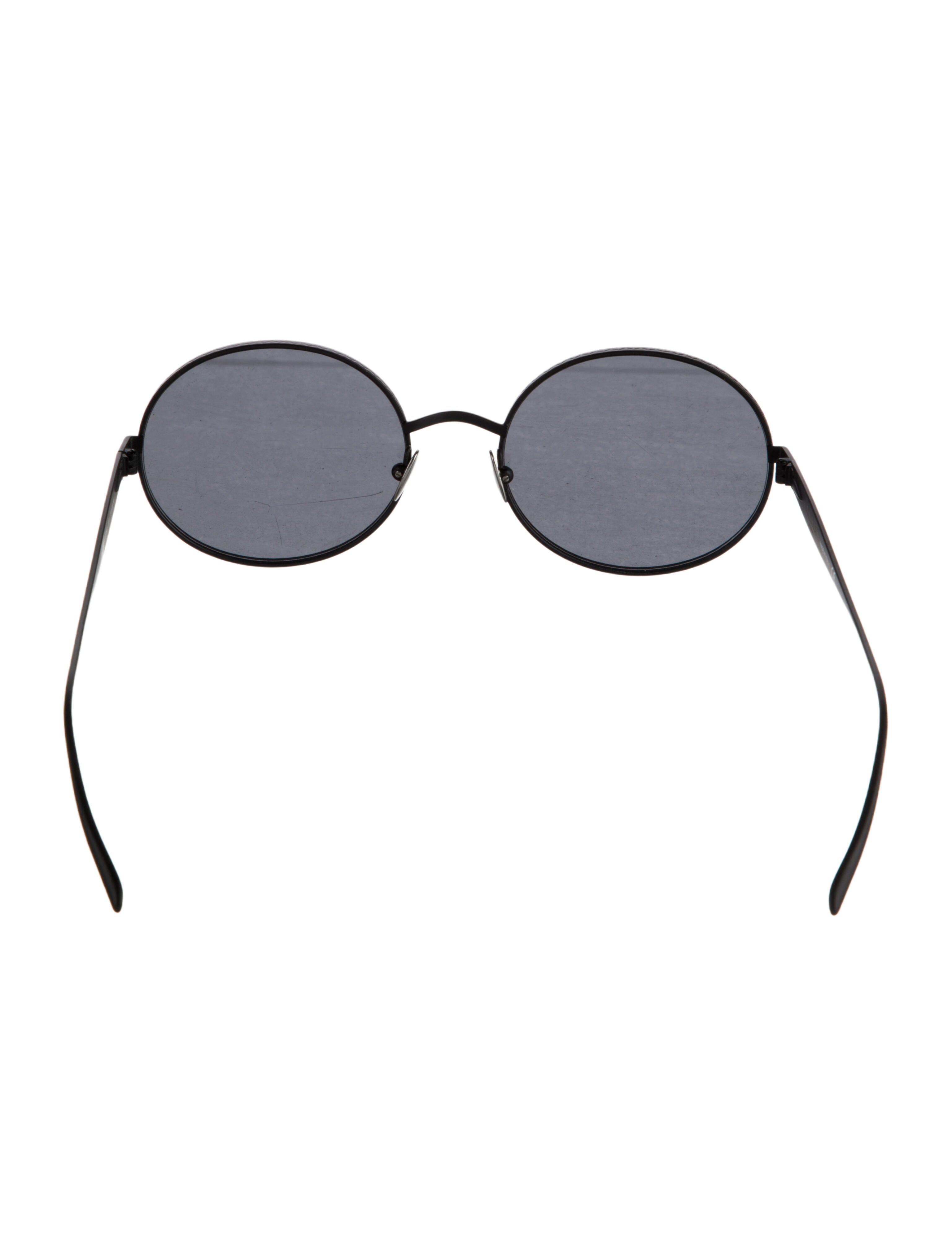Alaïa Round Tinted Sunglasses