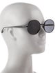 Alaïa Round Tinted Sunglasses