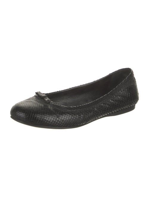 Alaïa Python Animal Print Ballet Flats