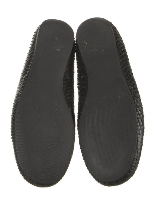 Alaïa Python Animal Print Ballet Flats