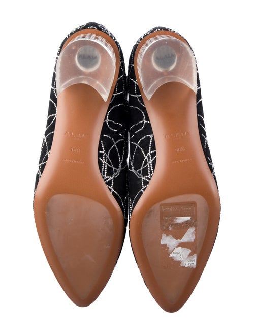 Alaïa Suede Printed Sock Boots