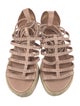 Alaïa Leather Tassel Accents Espadrilles