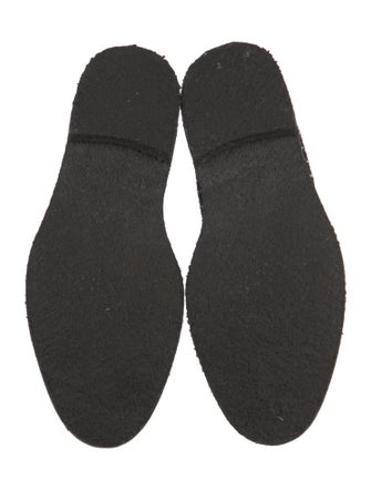 Alaïa Suede Patterned Lace-Up Boots