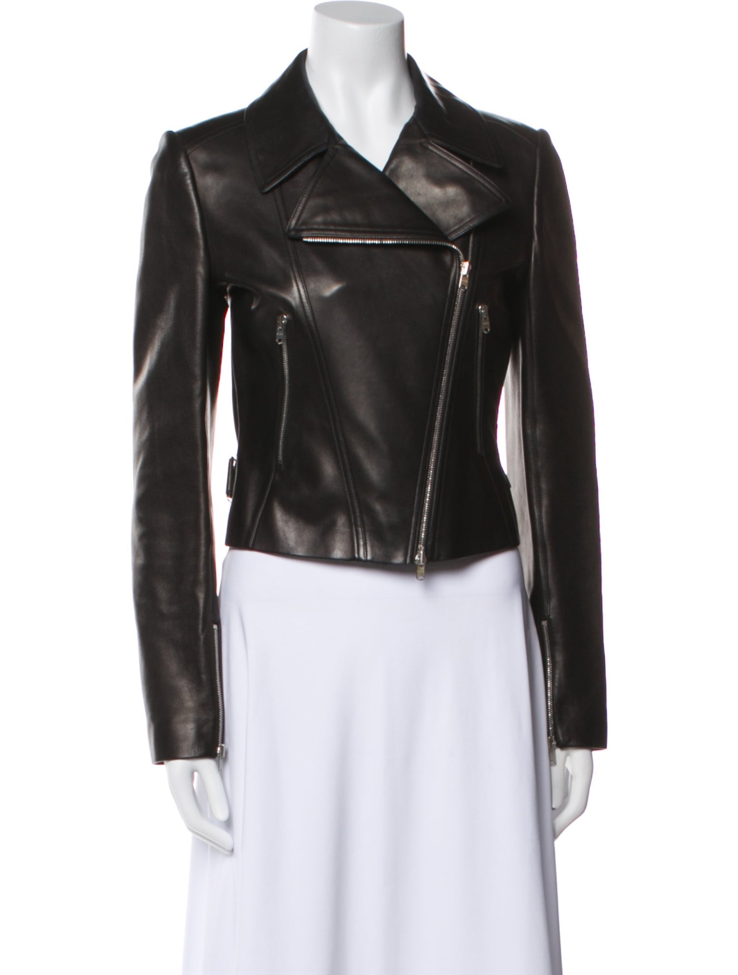 Alaïa Leather Biker Jacket
