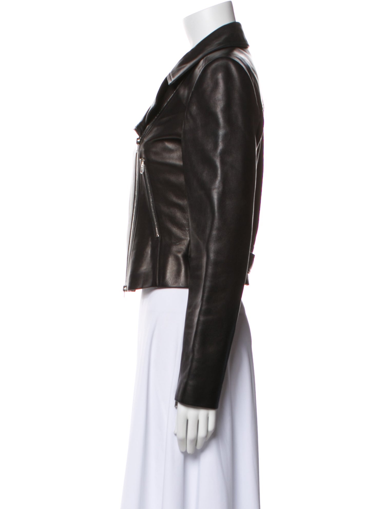 Alaïa Leather Biker Jacket