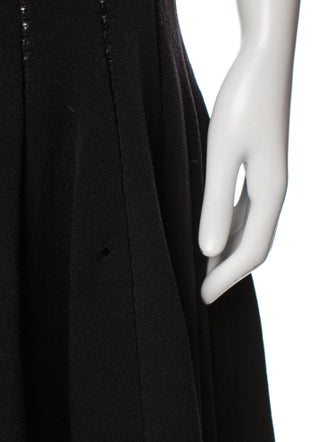 Alaïa Eyelet Trim Knee-Length Skirt