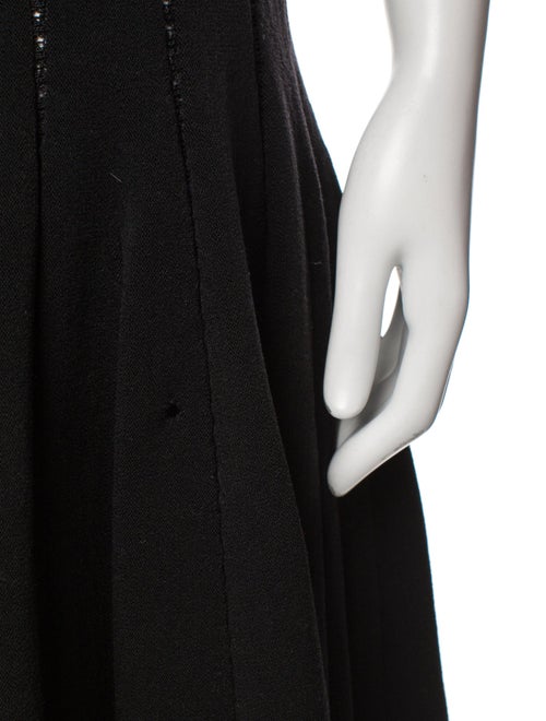 Alaïa Eyelet Trim Knee-Length Skirt