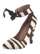 Alaïa Ponyhair Animal Print Pumps