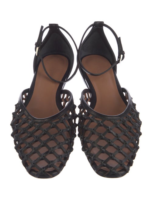 Alaïa Leather D'Orsay Flats