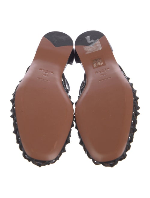 Alaïa Leather D'Orsay Flats