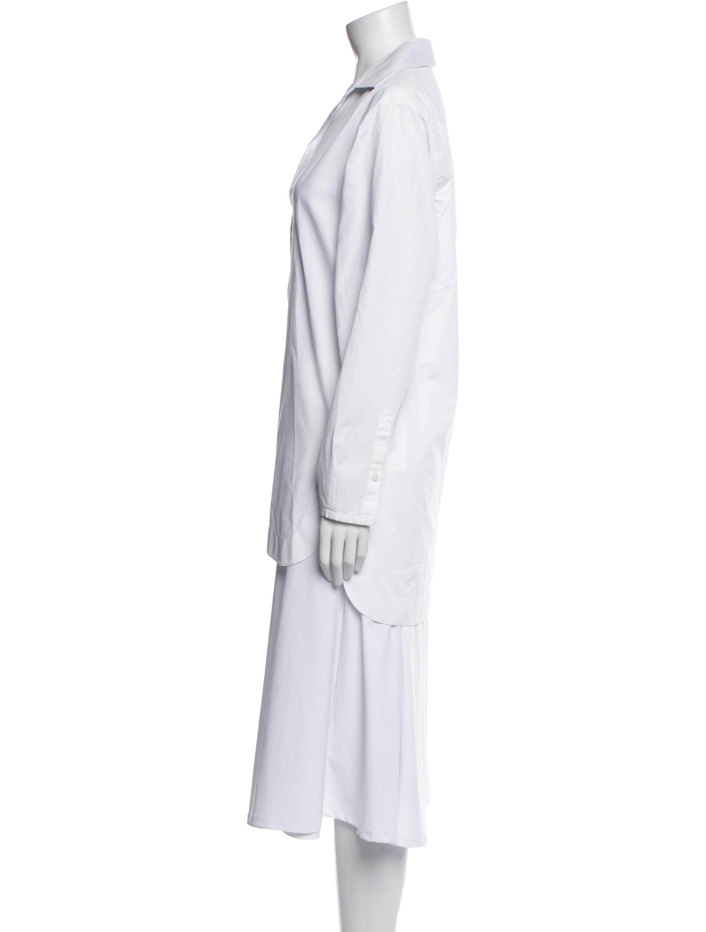 Alaïa V-Neck Long Sleeve Tunic