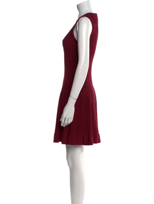 Alaïa Square Neckline Mini Dress