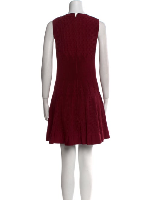 Alaïa Square Neckline Mini Dress