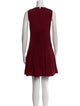 Alaïa Square Neckline Mini Dress