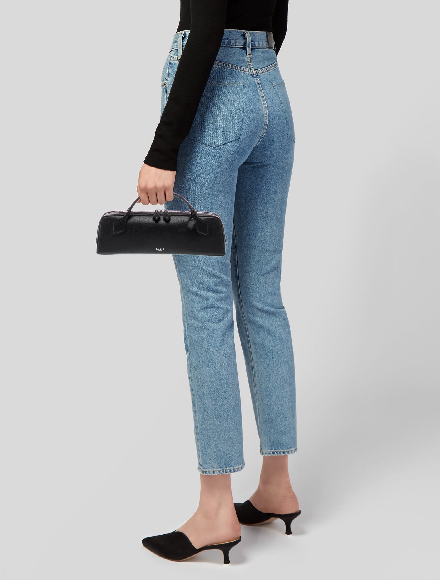 Alaïa Leather Top Handle Bag