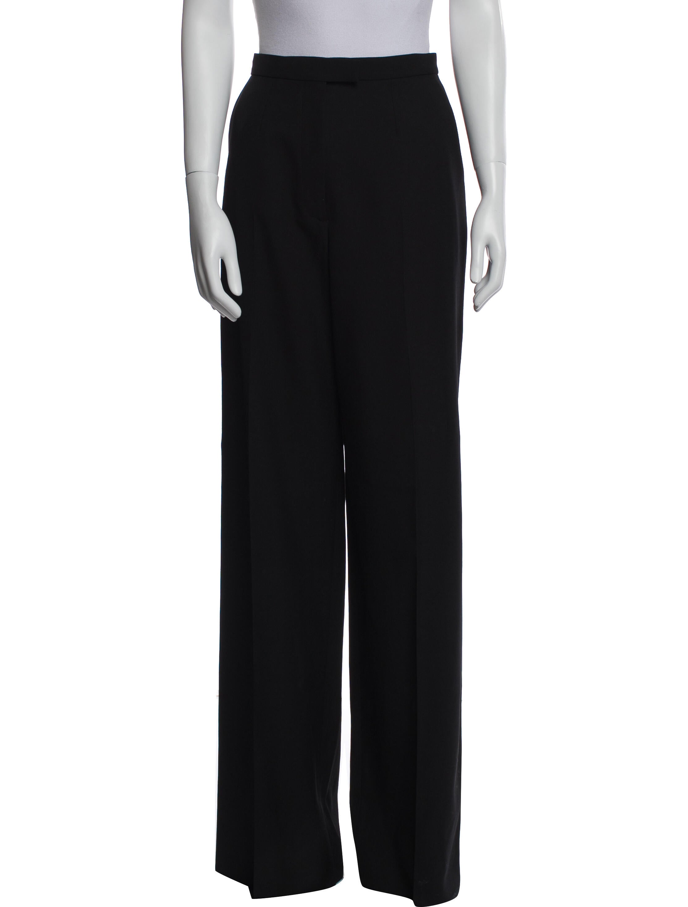 Alaïa Virgin Wool Wide Leg Pants