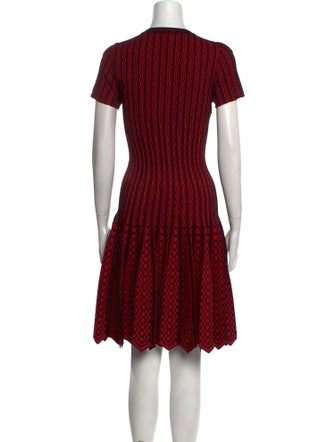 Alaïa Wool Midi Length Dress