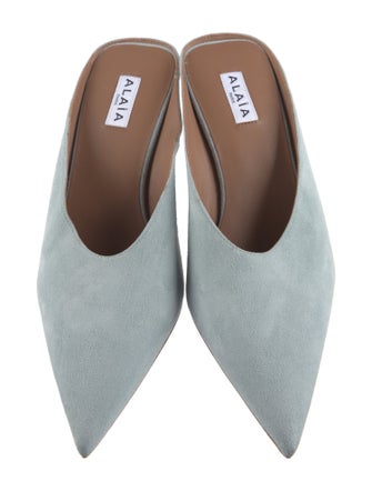 Alaïa Suede Mules
