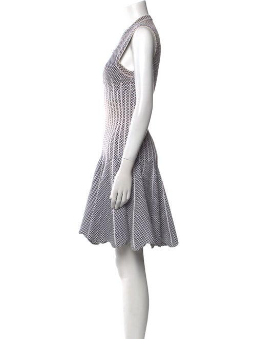 Alaïa Printed Knee-Length Dress